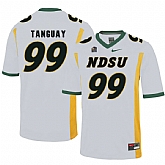 North Dakota State Bison 99 Nate Tanguay White College Football Jersey Dzhi,baseball caps,new era cap wholesale,wholesale hats